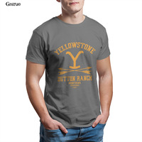 Hurtownia Yellowstone Dutton Ranch Arrows koszulka męska koszulka Funny Punk z krótkim rękawem 2021 odzież męska 99028 6